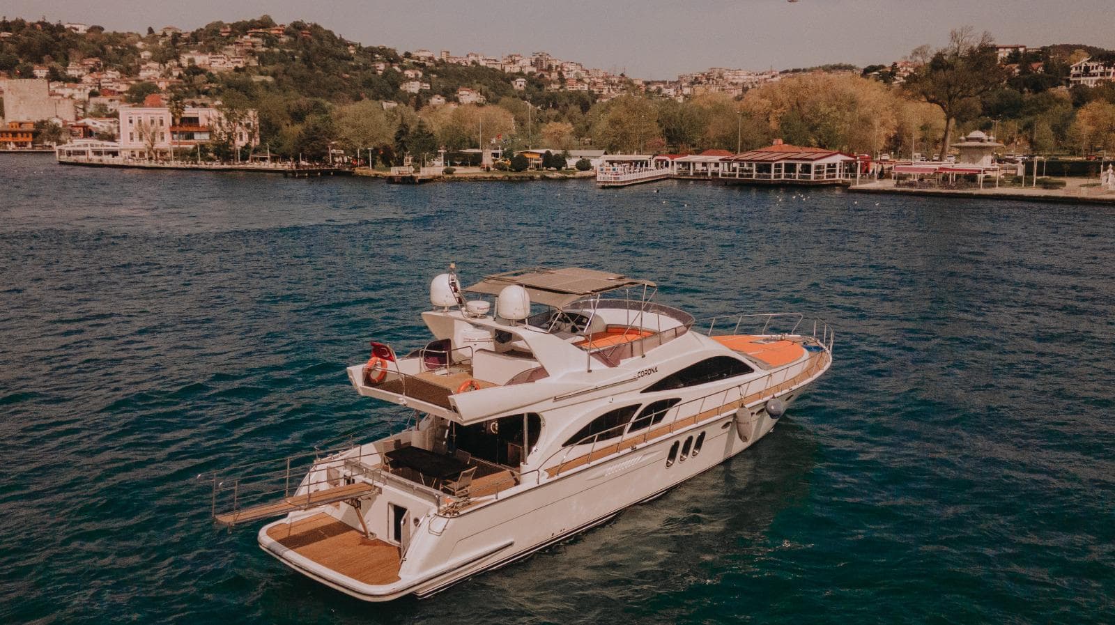 Twilight Family Yacht — Bosphorus sunset charter, Up to 15 guests