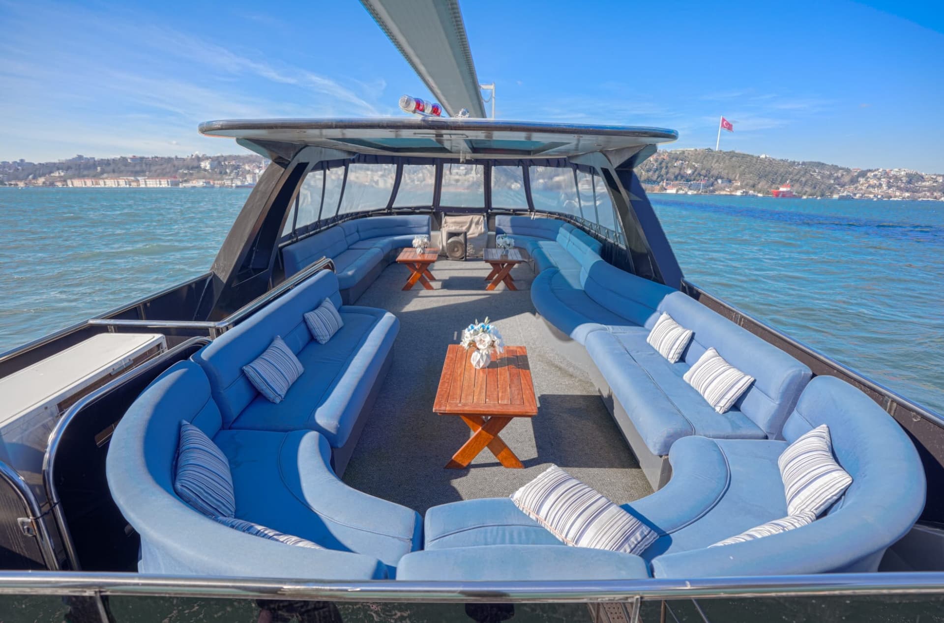 Golden Hour Group Yacht — Up to 40 guests, private sunset charter on the Bosphorus (7)